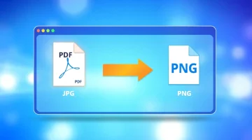 Convert PDF to JPG and PNG easily with our online tool, featuring a user-friendly interface and vibrant colors.