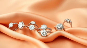 Stunning selection of 2 Carat Engagement Rings showcasing unique diamond cuts and exquisite settings.