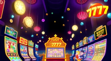 Experience thrilling สล็อต777 games with dynamic slot machines in a vibrant casino setting.