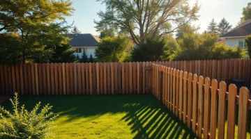 Fencing companies Manchester build sturdy wooden fences to enhance backyard aesthetics.