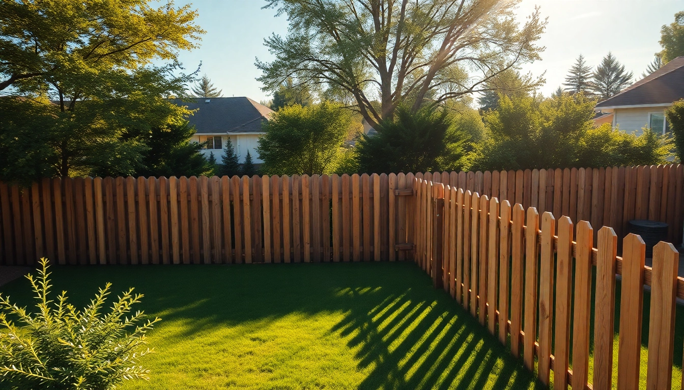 Fencing companies Manchester build sturdy wooden fences to enhance backyard aesthetics.