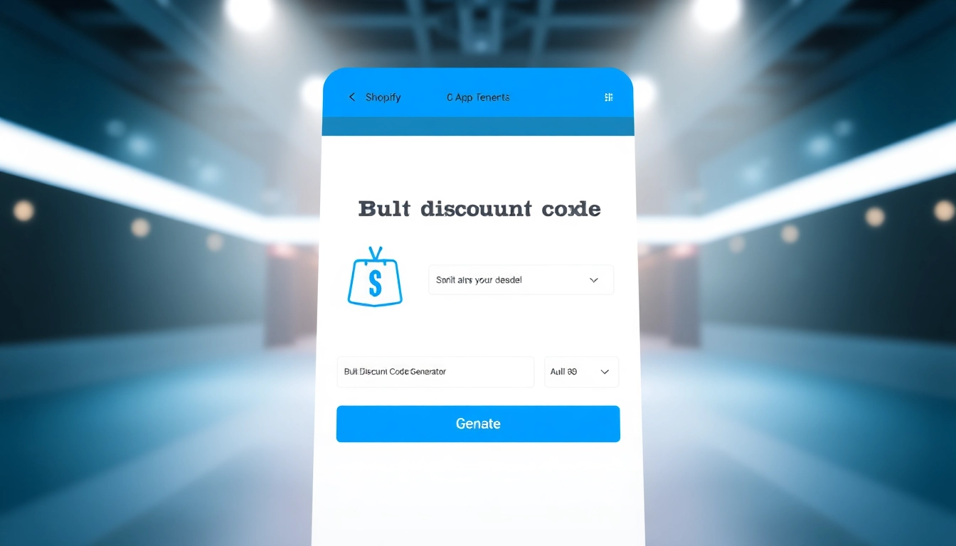 Shopify bulk discount code generator interface displaying efficient code creation features.