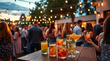 Enjoy unique Berlin events like after-work parties with vibrant atmospheres and creative cocktails.