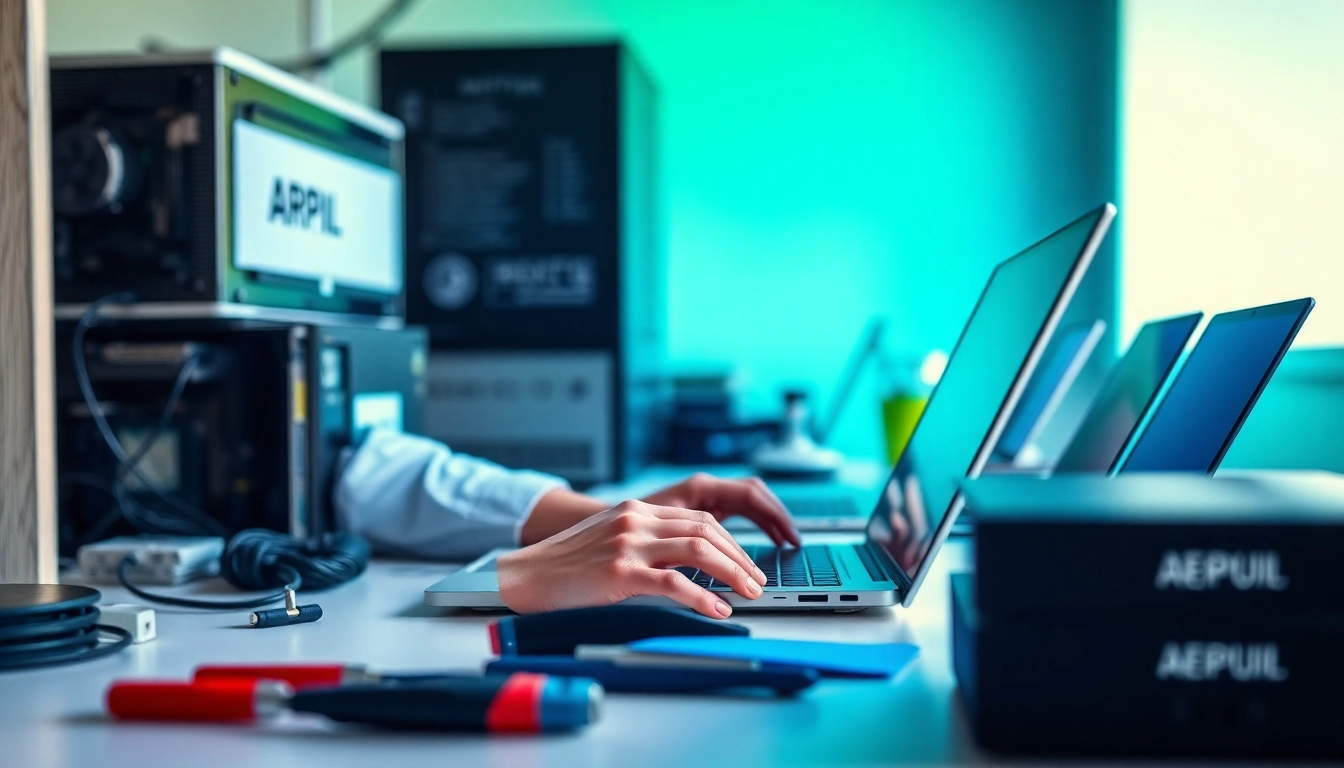 Riparazione computer settimo torinese, tecnico professionista ripara componenti in uno spazio luminoso.