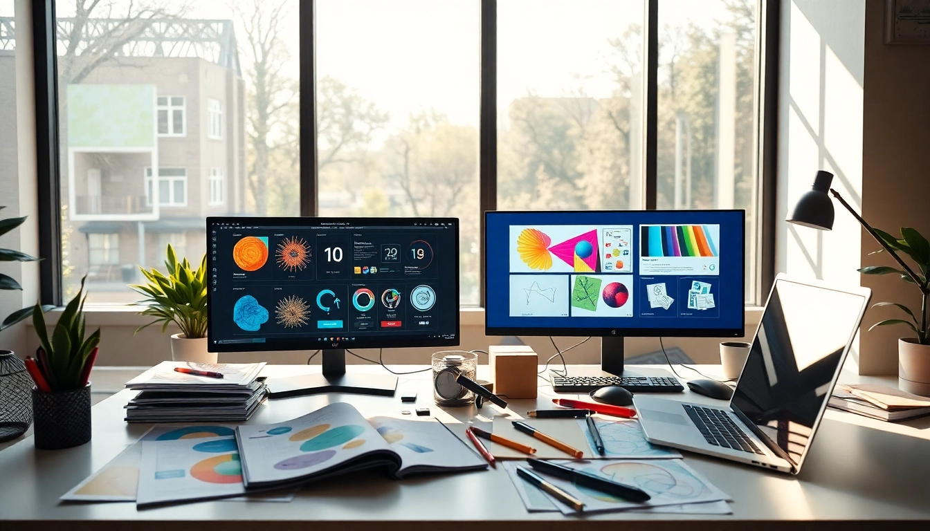 Reveal how AI design tools for businesses transform creativity and productivity in a designer's workspace.
