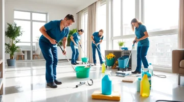 Efficient bond cleaning brisbane service demonstrating expert cleaning in an apartment.
