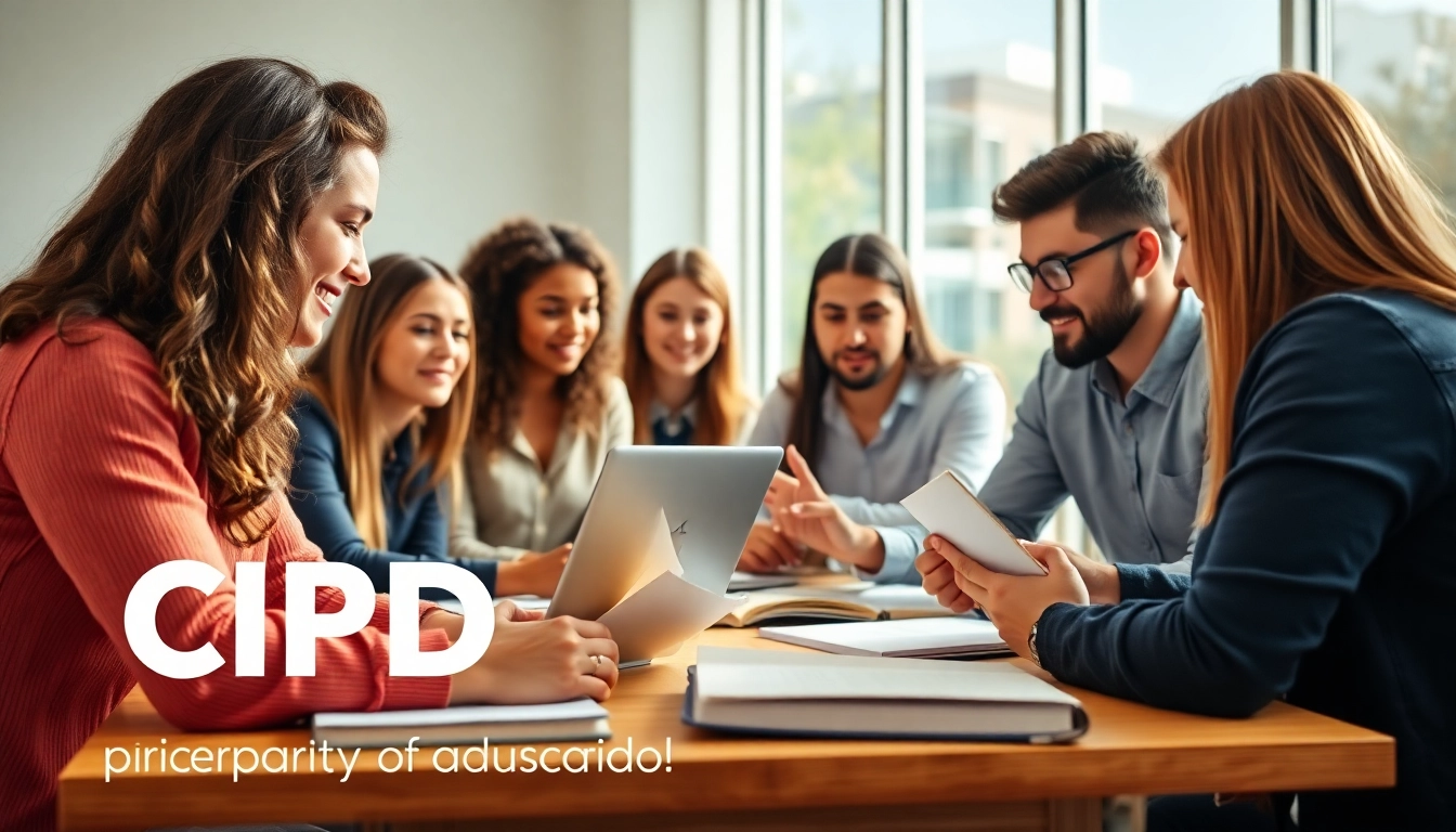 CIPD assignment help UK offered in an engaging academic setting, showcasing collaborative learning.