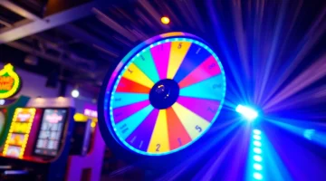 Experience thrilling crazy time risultati with a spinning game wheel filled with vibrant segments and excitement.