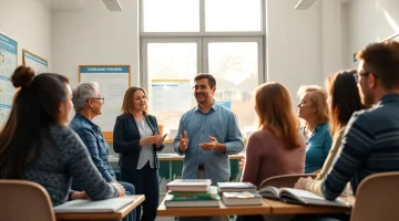 Lead a class on level 5 diploma in leadership and management for residential childcare answers, fostering engagement and learning.