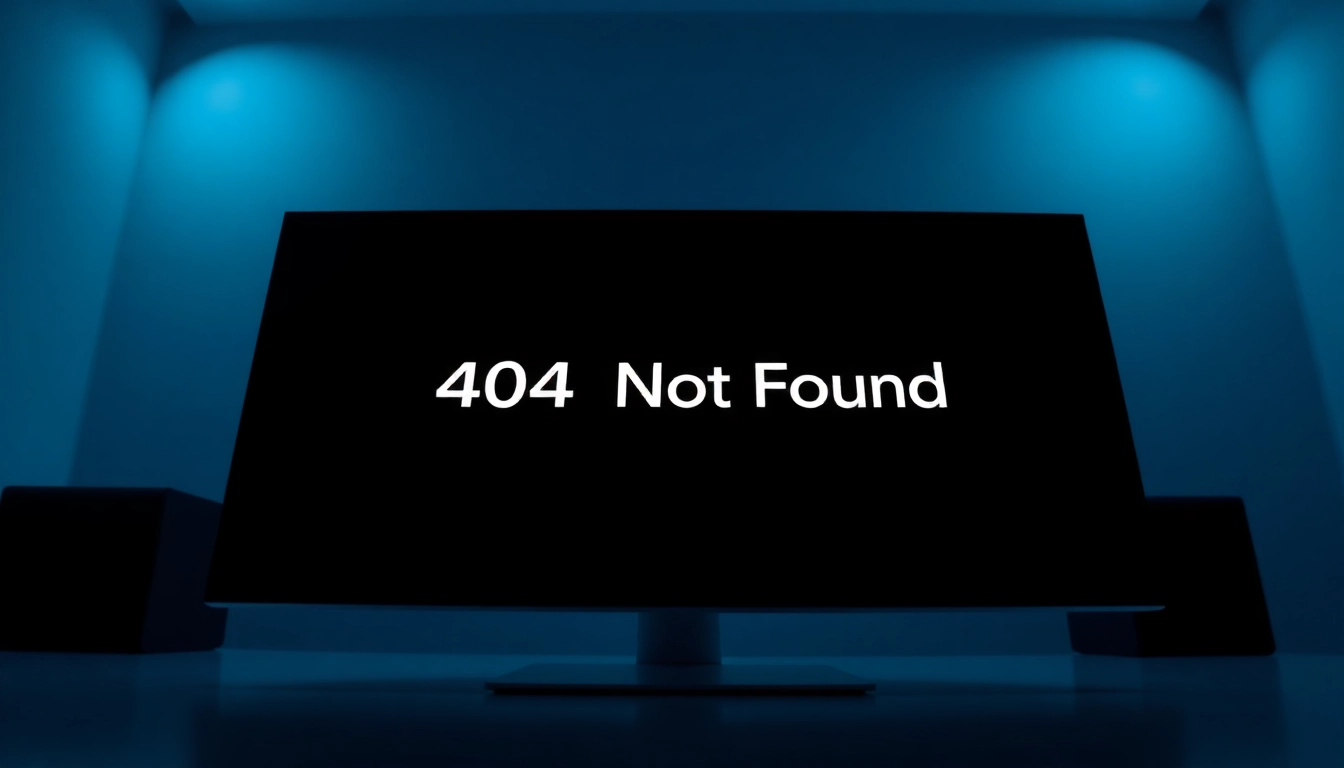 Resolve line下載電腦版 issues with a detailed 404 Not Found error page displayed on a sleek computer screen.