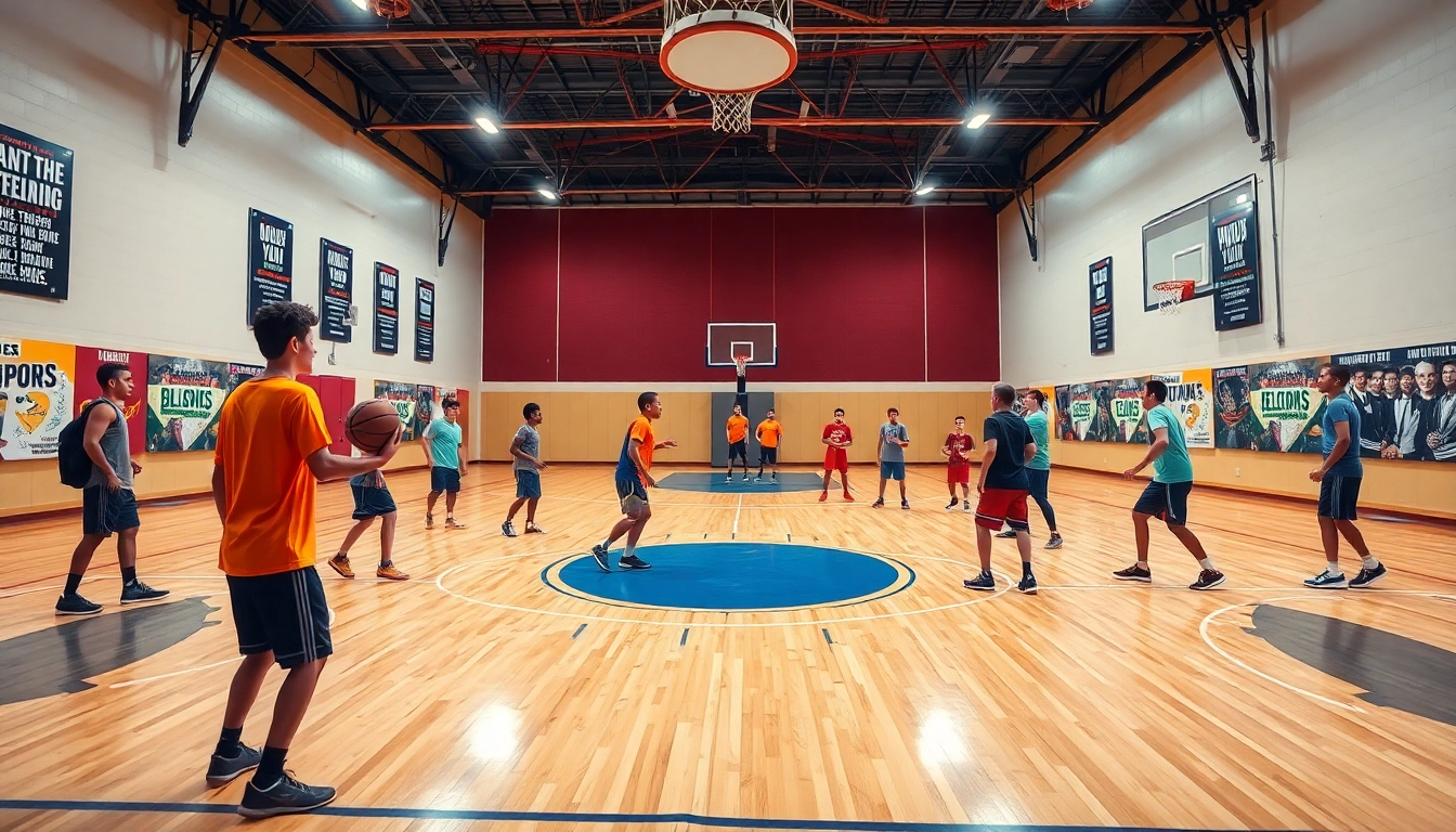 Find interactive basketball training programs near me highlighting young athletes' skill development.