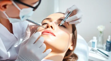 Enhancing aesthetics with jaw botox treatment in a calm med spa setting