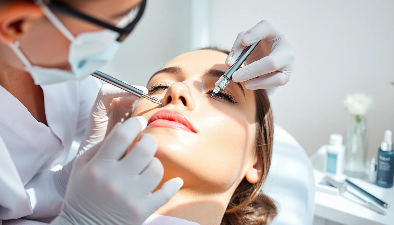Enhancing aesthetics with jaw botox treatment in a calm med spa setting
