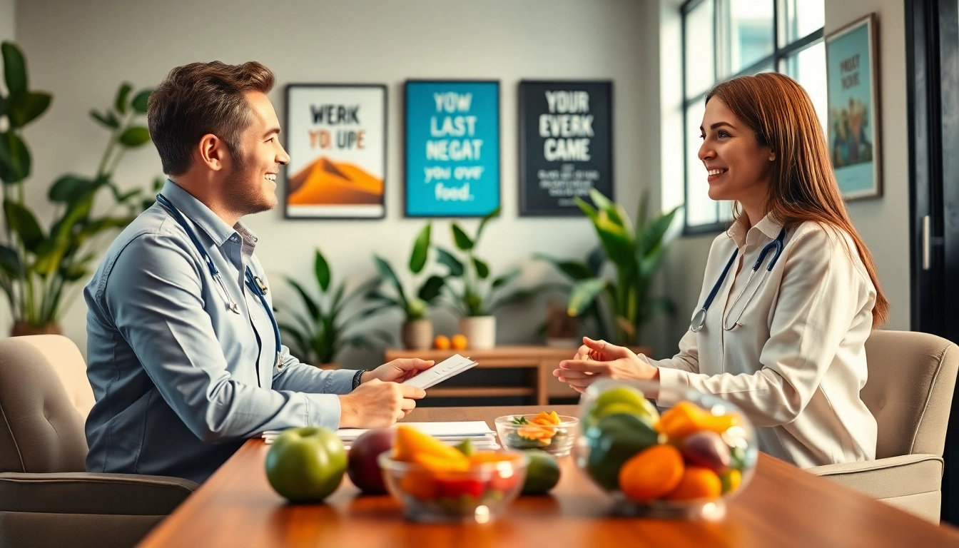 Consultation at a las vegas weight loss center showcasing personalized care and healthy living.