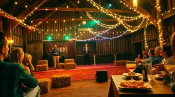 Enjoy the lively barn dinner theater 2024 schedule event filled with colorful performances and joyful audiences.