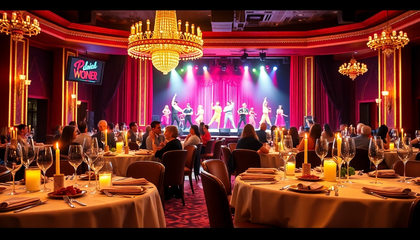 Experience dinner theater las vegas with vibrant performances and elegant dining atmosphere.