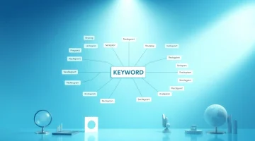 Illustration explaining Secondary Keywords and their relationship to primary keywords.