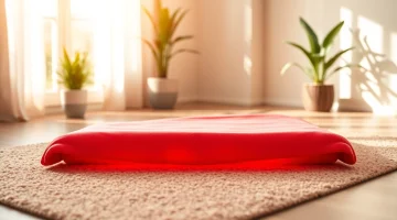 Experience the best red light therapymat designed for enhanced relaxation and wellness.